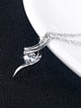 thumb Fashion Cubic Zircon Platinum Plated Necklace 2