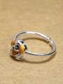 thumb Personalized Puppy Dog Glue 925 Silver Opening Ring 1