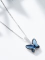 thumb S925 Silver Butterfly-shaped Necklace 1