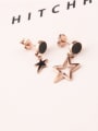 thumb Korean Style Star Drop Earrings 1