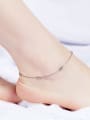 thumb 925 Silver Round-shaped Anklet 1