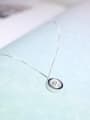 thumb Zircon-studded Cube Ring Necklace 2