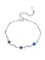 thumb S925 Silver Blue Stars Bracelet 0