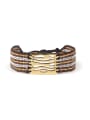 thumb Exaggerate Glass Beads Alloy Accessories Bracelet 4