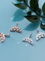 thumb 925 Sterling Silver With Cubic Zirconia  Personality Fish Tail Pendants 4