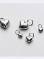 thumb 925 Sterling Silver With Silver Plated Trendy Heart Charms 1