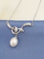 thumb Fashion Freshwater Pearl Swan Necklace 2