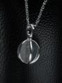 thumb Delicate Platinum Plated Geometric Shaped Necklace 2