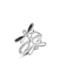 thumb Lovely Dragonfly Shaped Austria Crystal Ring 0