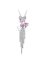 thumb Butterfly-shaped Crystal Necklace 0