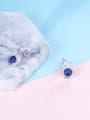 thumb Exquisite Water Drop Shaped Glass Earrings 1