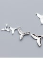 thumb 925 Sterling Silver With Silver Plated Cute Fish tail Charms 3