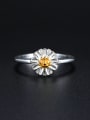 thumb Elegant Daisy Flower 925 Sterling Silver Ring 0