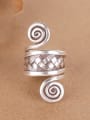 thumb Personalized Ethnic style Silver Ring 0