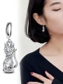 thumb Fashionable Cat Shaped Two Pieces Jewelry 1