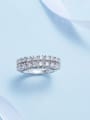 thumb Fashion Cubic Zirconias 925 Silver Ring 2