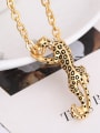 thumb Alloy Silver/Imitation-gold Plated Creative Leopard Two Pieces Jewelry Set 1