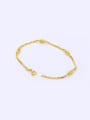 thumb Copper Alloy 23K Gold Plated Simple Bracelet 2
