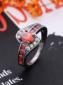 thumb Retro style Zirconias Rhinestones Copper Ring 2