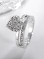 thumb Micro-inlay Zircon love ring 2