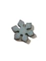 thumb Simple Snowflake Natural Crystal Pendant 1