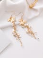 thumb Alloy With Gold Plated Fashion Charm Hook Earrings 3