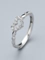 thumb Simply Style Heart Shaped Zircon Ring 2