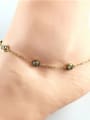 thumb Small Zircons Rhinestones Women Anklet 1