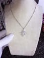 thumb Sparking Star Micro Pave Zircons Exquisite Clavicle Necklace 2
