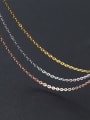 thumb 925 Sterling Silver With 18k Gold Plated Classic Chain 0