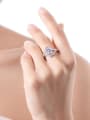 thumb Fashion Zircon Rhinestones Women Ring 1