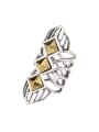 thumb Personalized Double Color Plated Alloy Ring 2