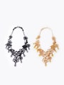 thumb Exquisite Hollow Flower Alloy Necklace 1