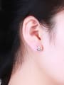thumb Simply Round Shaped Stud Earrings 1