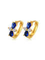 thumb Copper Alloy 23K Gold Plated Simples style Bowknot-shaped Clip clip on earring 0