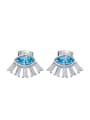 thumb Fashion Marquise austrian Crystal Stud Earrings 0