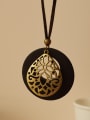 thumb Ethnic Style Water Drop Shaped Necklace 0