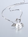 thumb Simple Wings Artificial Pearl Necklace 3