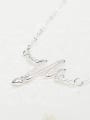 thumb Smooth Wave Shaped Simple Style Necklace 1