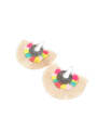 thumb Fan-shaped Colorful Women Tassel Drop Earrings 1