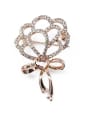 thumb 2018 2018 2018 2018 Rose Gold Plated Crystals Brooch 3