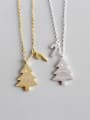 thumb Sterling silver Christmas tree Necklace 0