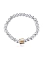 thumb Simple austrian Crystal Little Beads Alloy Bracelet 1