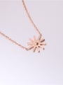 thumb Daisy Flower Pendant Clavicle Necklace 0