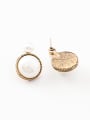 thumb Alloy With Antique Copper Plated Vintage Round Stud Earrings 1