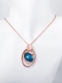 thumb Women Simple Style Hollow Geometric Shaped Necklace 1