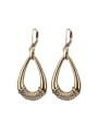 thumb Personalized Punk style Hollow Water Drop Alloy Earrings 0