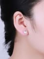 thumb Women Delicate Heart Shaped Earrings 1