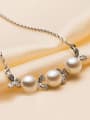 thumb Fashion Butterfly Freshwater Pearls Necklace 2