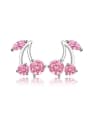 thumb Fashion Little Cherry Zircon Stud Earrings 0